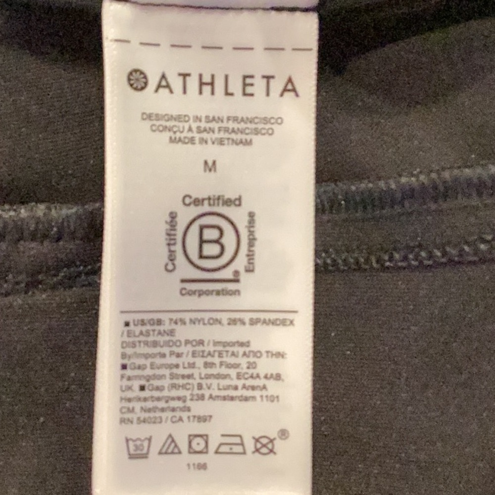 Athleta Black Delancy Straight Cargo Pant - Picture 6 of 6